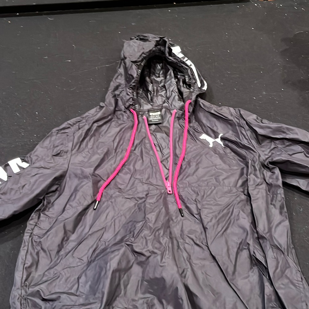 Victoria secret pink rain pullover xs